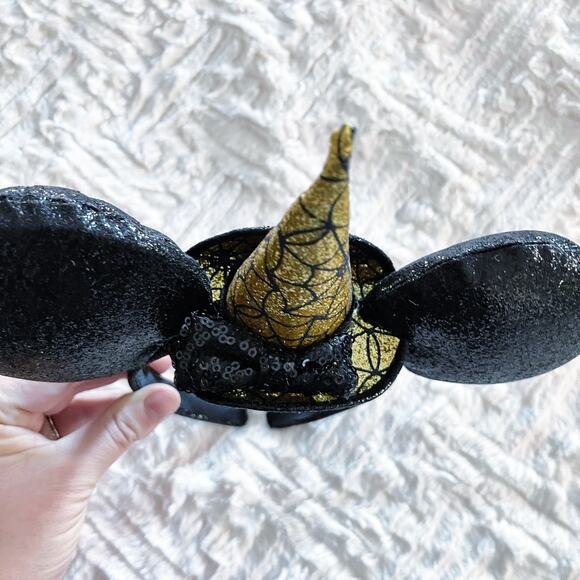 Disney Halloween Witch Minnie Mouse Ears - Picture 3 of 5